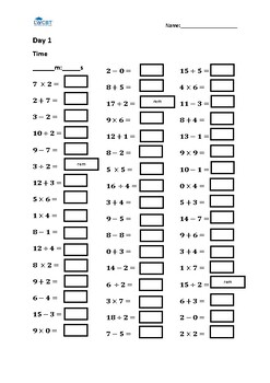 Preview of Mixed Arithmetic - All Levels