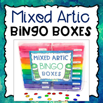 Preview of Mixed Articulation BINGO Games BUNDLE