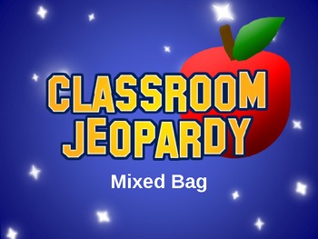Preview of Mixed Bag Jeopardy