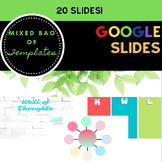 Mixed Bag of Templates for Google Jamboard 