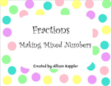 Mixed Fractions Smart Board Activity