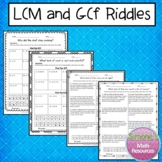 Mixed LCM and GCF Riddles