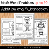 Mixed Math Word Problems Addition and Subtraction Within 2