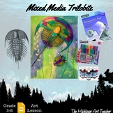 Mixed Media Trilobite Project - Science and Art Lesson - F