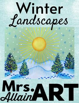 Preview of Mixed Media Winter Landscapes