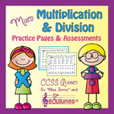 Mixed Multiplication and Division Worksheets 