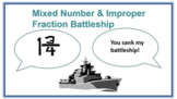 Mixed Number & Improper Fraction Battleship