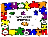 Mixed Number Operations Board Game