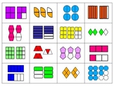 Mixed Numbers Concentration/Matching Cards