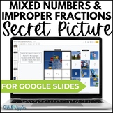 Mixed Numbers & Improper Fractions Digital Secret Picture 