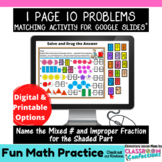 Mixed Numbers and Improper Fractions | 4th Grade Digital M
