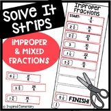 Mixed Numbers to Improper Fractions Converting Fractions S
