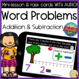 Mixed Practice Word Problems  to 10 | Story Problems with 