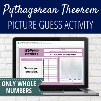 Preview of Mixed Pythagorean Theorem Practice Digital Activity