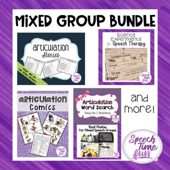 Preview of Mixed Speech Group BUNDLE
