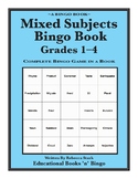 Mixed-Subjects Bingo Book: Grades 1–4