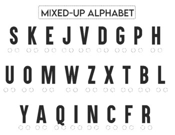 Preview of Mixed-Up Alphabet