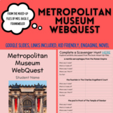 Mixed-Up Files Activity: Met Museum WebQuest