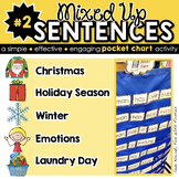 Mixed Up Sentences #2: a pocket chart literacy centre activity