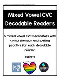 Mixed Vowel CVC Decodable Readers