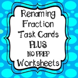 Mixed numbers and improper fractions Rename & Convert Task