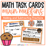Adding and Subtracting Fractions Task Cards | Like and Unl