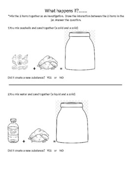 Mixing Substances and record sheet by Kim's Creations for Exceptional ...