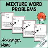 Mixture Problems Scavenger Hunt Activity