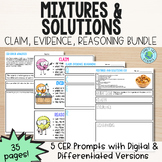 Mixtures & Solutions - CER Prompts