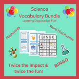 Bundle Up! Mixtures & Solutions- BINGO & Flashcard Sets Included