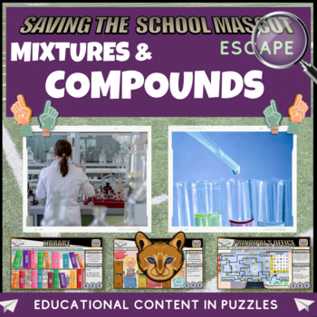 Preview of Mixtures and Compounds Escape Room