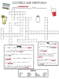 Mixtures and Solutions Crossword Puzzle