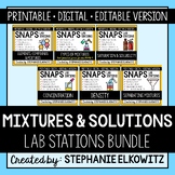Mixtures and Solutions Lab Bundle | Printable, Digital & Editable