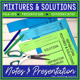 Mixtures and Solutions | Notes and PPT Presentation