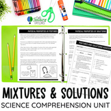 Mixtures and Solutions | Physical Properties Science Readi