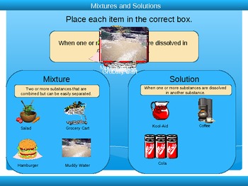 Mixtures and Solutions Powerpoint (3rd - 5th grade) by Teaching Made Easy
