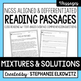 Mixtures and Solutions Reading Passages | Printable & Digi