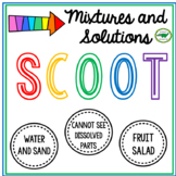 Mixtures and Solutions SCOOT! Task Cards, Game or Assessment