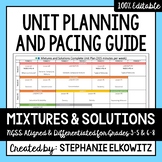 Mixtures and Solutions Unit Planning Guide