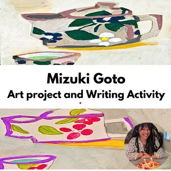 Preview of Mizuki Goto Art Lesson Grade 1-5 Tea Set Lesson and Project