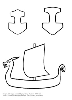 viking dragon head template