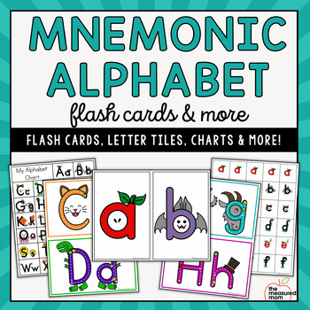 Preview of Mnemonic Alphabet - Letter Cards