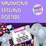 Mnemonic Spelling Posters