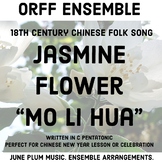 Mo Li Hua (Chinese Folk Song) 2 Arrangements for Voice, Or