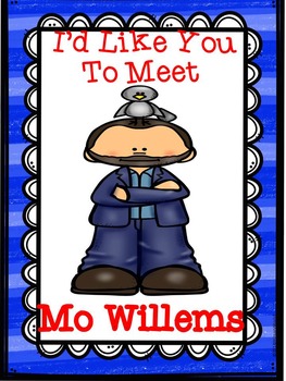 Preview of Mo Willems Author Study Mini Research Report
