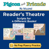 Mo Willem's Pigeon Books Reader's Theatre; No Prep Reading
