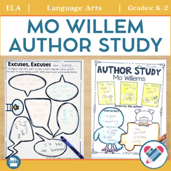 Preview of Mo Willems Author Study