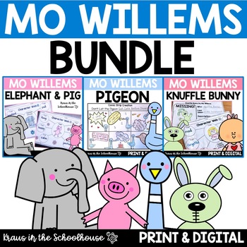 Preview of Mo Willems Author Study Activities and Worksheets