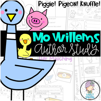 Preview of Mo Willems Author Study