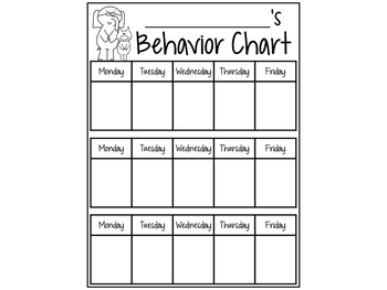 Mo Willems Behavior Chart by Creative Aides | Teachers Pay Teachers
